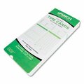 Workwell Technologies Time Clock Cards For Upunch Hn3000, Two Sides, 7.37 X 3.37, 50PK HNTCG1050